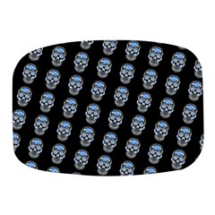 Skulls, Demonic Skull Pattern, Frida Kahlo Stylised Mini Square Pill Box by Casemiro