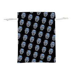 Skulls, Demonic Skull Pattern, Frida Kahlo Stylised Lightweight Drawstring Pouch (m) by Casemiro