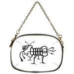 Fantasy Weird Insect Drawing Chain Purse (One Side) Front