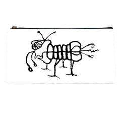 Fantasy Weird Insect Drawing Pencil Case by dflcprintsclothing