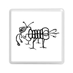 Fantasy Weird Insect Drawing Memory Card Reader (square) by dflcprintsclothing