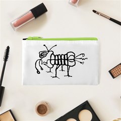 Fantasy Weird Insect Drawing Cosmetic Bag (xs) by dflcprintsclothing