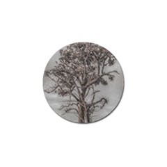 Big Tree Photo Illustration Golf Ball Marker by dflcprintsclothing