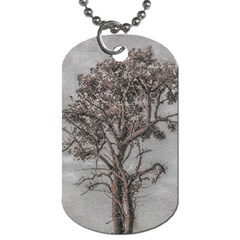 Big Tree Photo Illustration Dog Tag (two Sides)