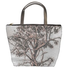 Big Tree Photo Illustration Bucket Bag