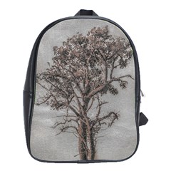 Big Tree Photo Illustration School Bag (large) by dflcprintsclothing