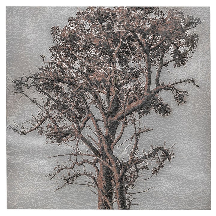 Big Tree Photo Illustration Wooden Puzzle Square