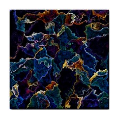 Oil Slick Tile Coaster by MRNStudios