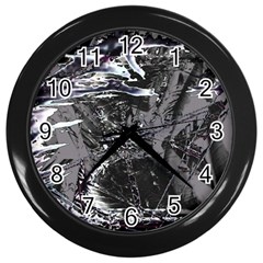 Hg Breeze Wall Clock (black) by MRNStudios