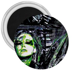 Dubstep Alien 3  Magnets by MRNStudios