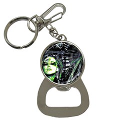 Dubstep Alien Bottle Opener Key Chain by MRNStudios