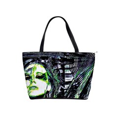 Dubstep Alien Classic Shoulder Handbag by MRNStudios