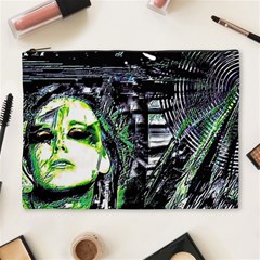 Dubstep Alien Cosmetic Bag (xl) by MRNStudios