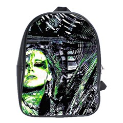 Dubstep Alien School Bag (xl)