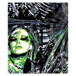 Dubstep Alien Double Sided Flano Blanket (Small)  50 x40  Blanket Front