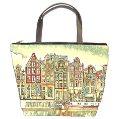 By The Sea Bucket Handbag