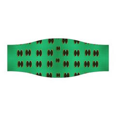 Butterflies In Fresh Green Environment Stretchable Headband by pepitasart