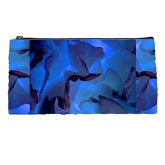 Peony In Blue Pencil Case