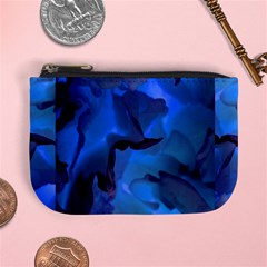 Peony In Blue Mini Coin Purse