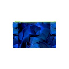 Peony In Blue Cosmetic Bag (xs) by LavishWithLove