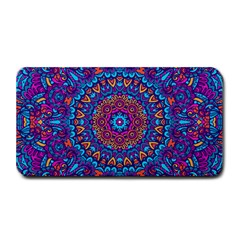 Vibrant Violet Mandala Medium Bar Mats by lujastyles