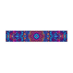 Vibrant Violet Mandala Flano Scarf (mini) by lujastyles