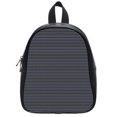 Chevron Colors Blanc/noir School Bag (small) by kcreatif