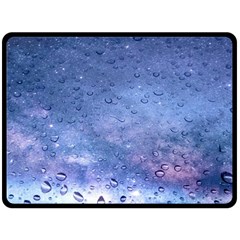 Gouttes D eau Galaxy Fleece Blanket (large) 