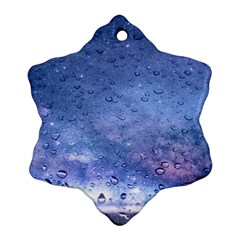 Gouttes D eau Galaxy Ornament (snowflake)