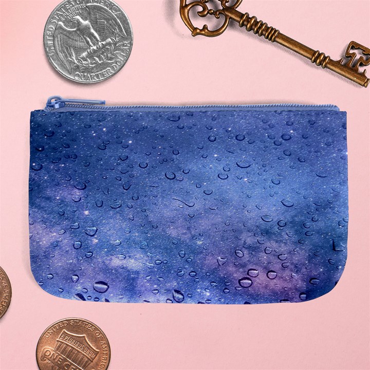 Gouttes d eau Galaxy Large Coin Purse