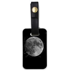 Lune Étoilé Luggage Tag (one Side) by kcreatif