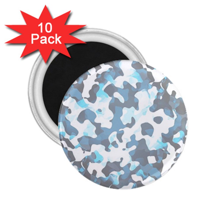 Camouflageblancbleu 2.25  Magnets (10 pack) 