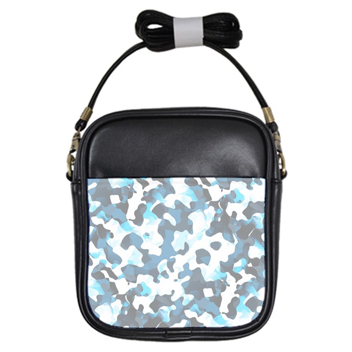 Camouflageblancbleu Girls Sling Bag