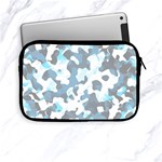 Camouflageblancbleu Apple iPad Mini Zipper Cases Front