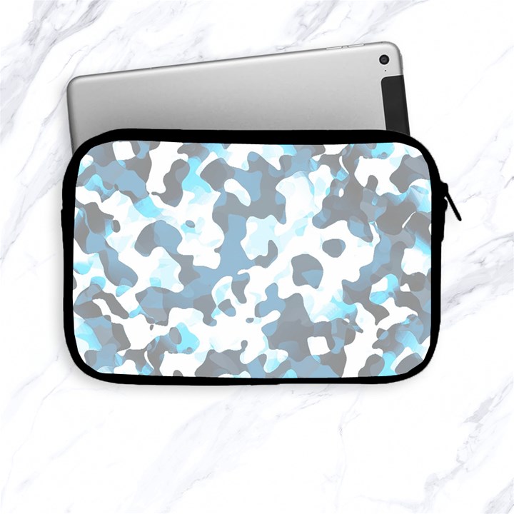 Camouflageblancbleu Apple iPad Mini Zipper Cases