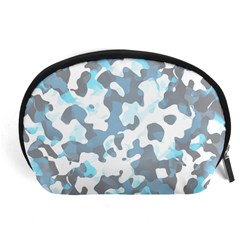 Camouflageblancbleu Accessory Pouch (large) by kcreatif