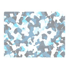 Camouflageblancbleu Double Sided Flano Blanket (mini)  by kcreatif