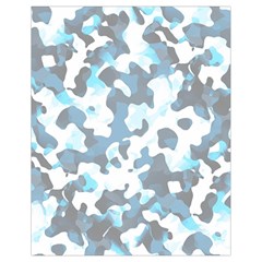 Camouflageblancbleu Drawstring Bag (small) by kcreatif