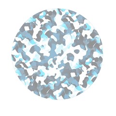 Camouflageblancbleu Mini Round Pill Box (pack Of 5) by kcreatif