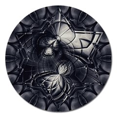 Charcoal Faker Magnet 5  (round) by MRNStudios