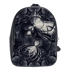 Charcoal Faker School Bag (large) by MRNStudios