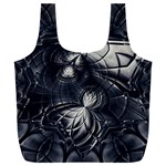 Charcoal Faker Full Print Recycle Bag (XXL) Back