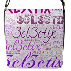 3cl3ctix Wordart Flap Closure Messenger Bag (s) by 3cl3ctix