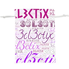 3cl3ctix Wordart  Lightweight Drawstring Pouch (xl) by 3cl3ctix