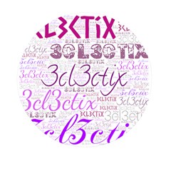 3cl3ctix Wordart Mini Round Pill Box (pack Of 5) by 3cl3ctix