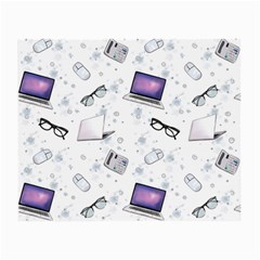 Computer Work Small Glasses Cloth (2 Sides) by SychEva