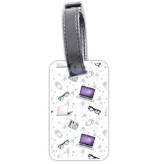 Computer Work Luggage Tag (one Side) by SychEva