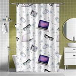 Computer Work Shower Curtain 48  x 72  (Small)  Curtain(48  X 72 ) - 42.18 x64.8  Curtain(48  X 72 )