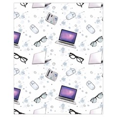 Computer Work Drawstring Bag (small) by SychEva