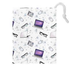 Computer Work Drawstring Pouch (5xl) by SychEva